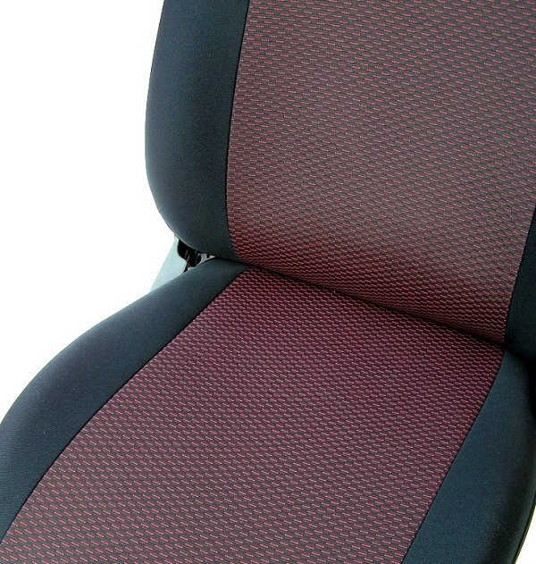 Autopotahy Seat Toledo III (2004 - 2009) - Exclusive Quality - černo / červené