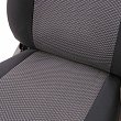 Autopotahy Seat Ibiza (2002 - 2009) - Exclusive Quality - černo / bílé