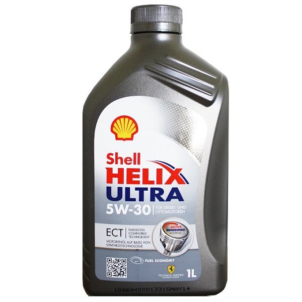 Motorový olej Shell 5W-30 Helix Ultra Extra ECT - 1 litr