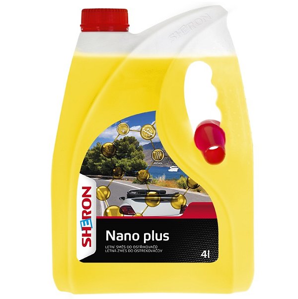 Letní kapalina do ostřikovačů Sheron NANO PLUS - 4 litry